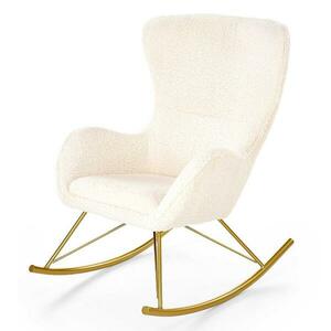 Fotel Liberto krém/arany kép