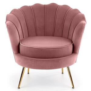 Fotel Amorinito rózsaszín/arany kép