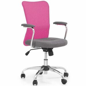 Irodai szék Andy szürke/Rózsaszín kép