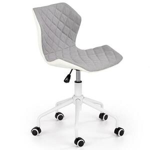 Irodai szék Matrix 3 szürke/fehér kép