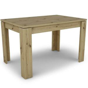 Kinyitható asztalok Capannoli 120/160x80cm tölgy artisan/fekete kép