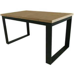 Asztal St-23 140x80+2x40 tölgy természetes kép