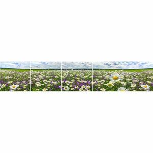 Üveg panel 60/300 Flowers-3 5-Elem kép