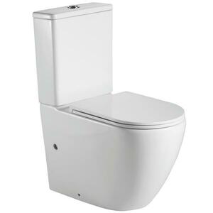 WC hajlatok nélkül Igar + WC ülőke lassú záródású kép