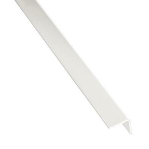 Öntapadós szögprofil PVC fehér, fényes 19, 5x19, 5x2600 kép