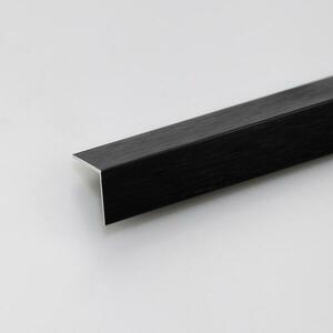 Szögprofil alumínium fekete 10x10x1000 kép