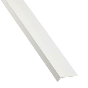Öntapadós szögprofil PVC fehér matt 16x11x1000 kép