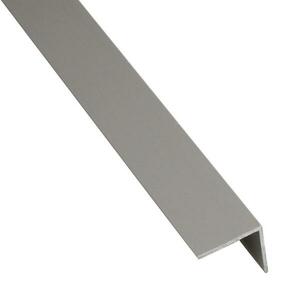 Öntapadós szögprofil PVC ezüst matt, 19, 5x19, 5x1000 kép