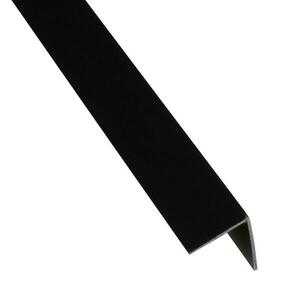 Öntapadós szögprofil PVC fekete matt 19, 5x19, 5x1000 kép