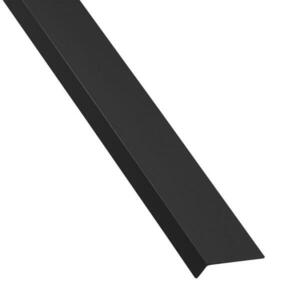 Öntapadós szögprofil PVC fekete matt 19, 5x11, 5x1000 kép