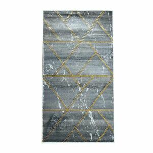 Szőnyeg Frisee Diamond 0, 8/1, 5 A0052 sötét szürke/arany kép