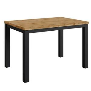 Asztal Oskar d120 fekete/wotan kép