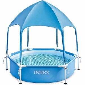 INTEX Metal Frame Canopy medence 183 x 38 cm, kék (28209) kép