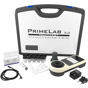 PrimeLab 2.0 Multitest photometer digitális vízelemző magán, közületi medencékhez, Starter Kit kép