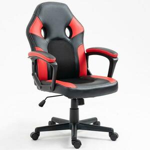 Gaming szék Toledo fekete/piros kép