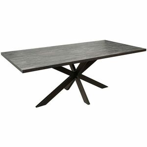 Asztal St-40 160x90 konkrét sötét kép
