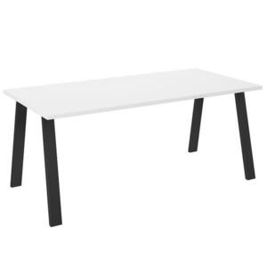 Asztal Kleo 185x90 – Fehér kép