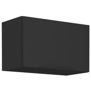 Konyhaszekrény Siena fekete matt 60gu-36 1f kép
