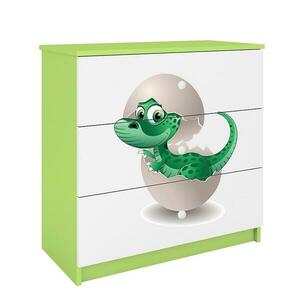 Komód Detsko számára Babydreams Zöld – Dino kép