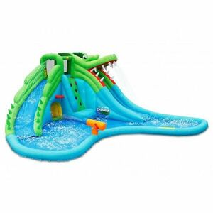 Felfújható játszótér Krokodil 570x515x240 cm kép