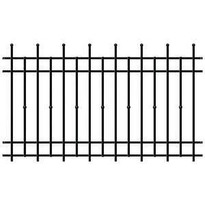 Kerítés panel Brema 117, 5x200 ral9005 w6161 kép