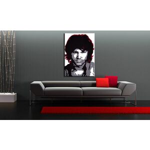 RuÄne maÄžovanĂ˝ POP Jim Morrison 1 dielny jm (POP ART képek) kép