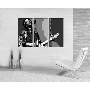 Kézzel festett vászonképek POP Art Jimmy Hendrix jh (POP ART) kép