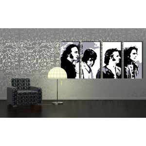Kézzel festett vászonképek POP Art Beatles bea5 (POP ART) kép