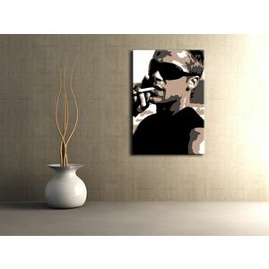 Kézzel festett vászonképek POP Art Brad Pitt bp (POP ART) kép