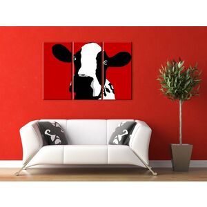 Kézzel festett vászonképek POP Art Cow cow (POP ART képek) kép
