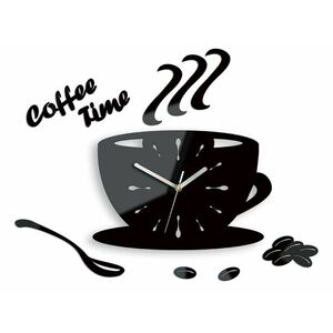 Modern falióra Cup Clock (öntapadós falióra) kép