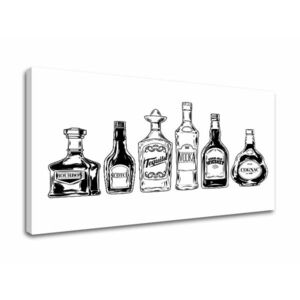 Vászonkép szöveggel Drinks (modern vászonképek szöveggel) kép