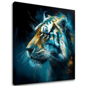 Dekoratív festmény vászonra - PREMIUM ART - Tiger's Mighty Spirit kép