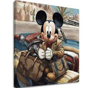 A kép a vásznon - Mickey Mouse on Vacation (Mickey egér a vakáción) | different dimensions kép