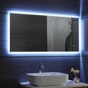 AQUAMARIN Fürdőszobatükör LED 35 W 120 x 60cm kép