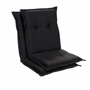 Blumfeldt Prato, üléspárna, üléspárna székre, alacsony háttámla, kerti székre, poliészter, 50 x 100 x 8 cm, 2 x huzat kép