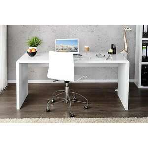 Íróasztal Barter 120cm fehér, magas fény kép
