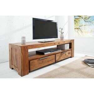 Luxus TV asztal Timber masszív fából 135 cm kép