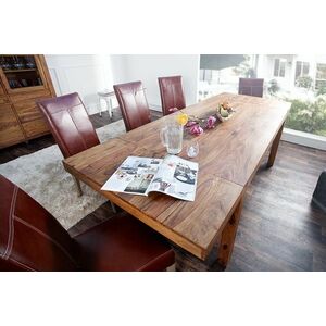 Széthúzható étkezőasztal masszív 160-240 cm Las Palmas kép