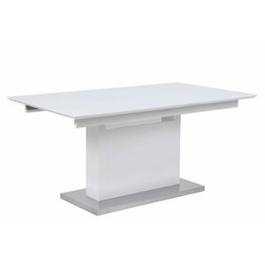 Fehér bővíthető étkezőasztal Nik HG 160/220 cm kép