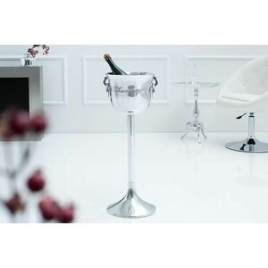 Design pezsgő hűtő Champagne 75 cm / ezüst kép