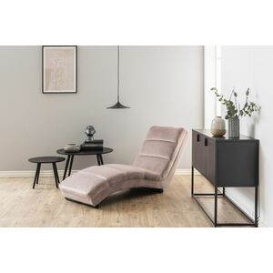 Luxus relax fotel Nana - világos rózsaszín kép