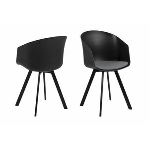 Ízléses szék Almanzo - fekete kép