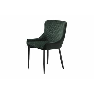 Stílusos szék Hallie zöld bársony kép