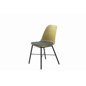 Stílusos szék Jeffery matt sárga kép