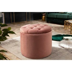 Design puff Rococo 50 cm rózsaszín kép