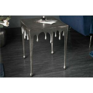 Design oldalsó asztal Gwendolyn S 44 cm ezüst kép