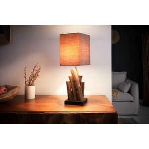 Design asztali lámpa Desmond 45 cm barna - ironwood kép