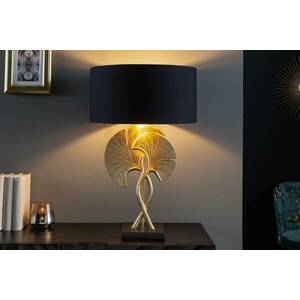 Design asztali lámpa Rashid 62 cm fekete-arany kép