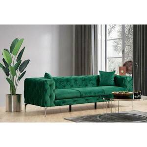 Design 3 személyes kanapé Rococo 237 cm zöld kép